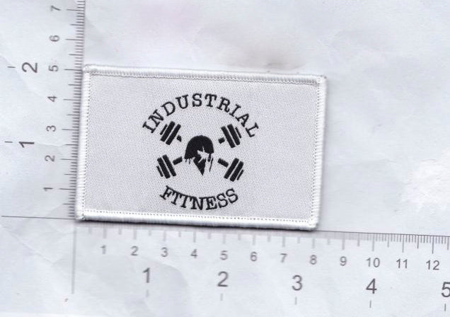 Black on White Morale Patch